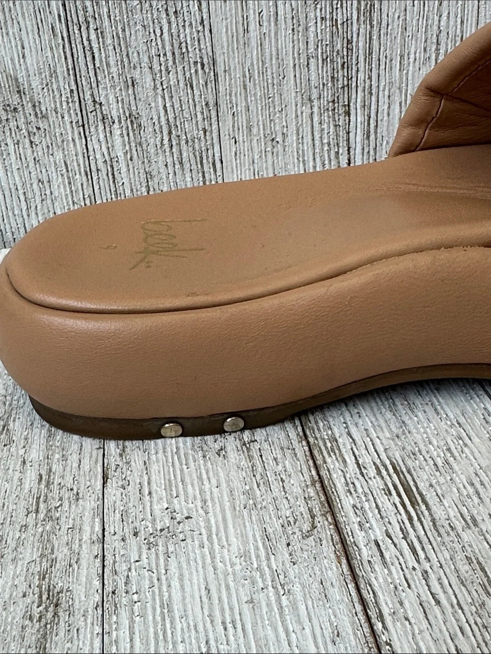 beek Trumpeter Platform Slide Sandal